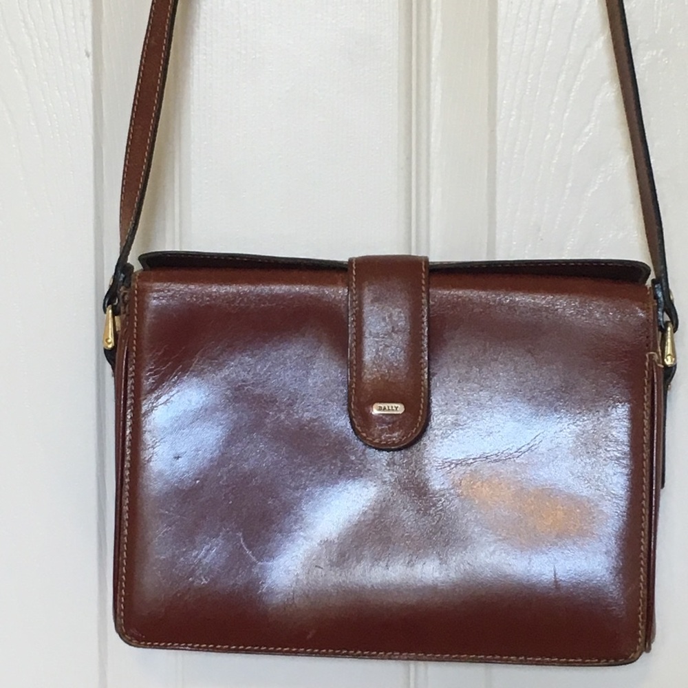 ⬇️🔥 Vintage Bally Leather Purse